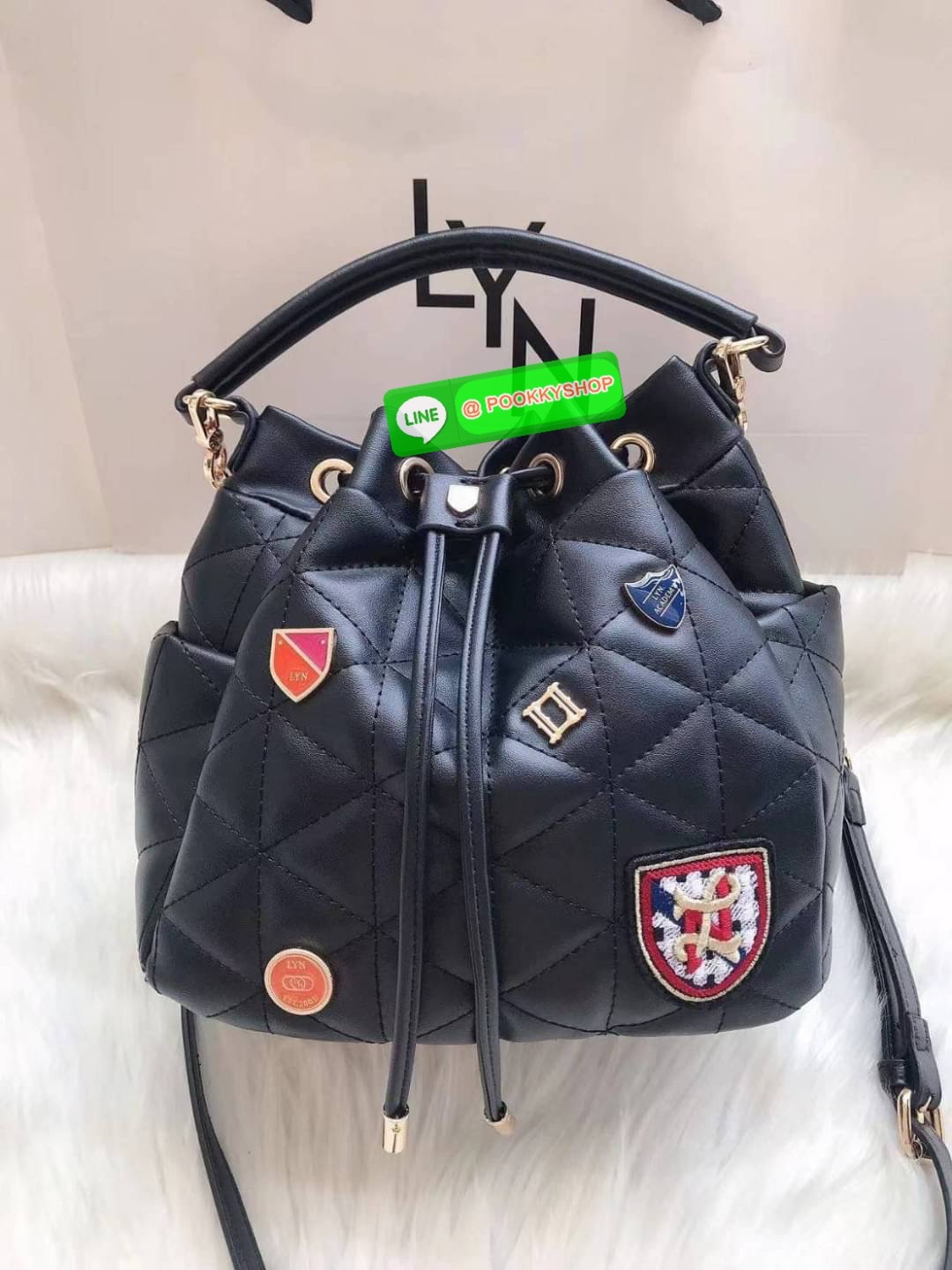 กระเป๋า Lyn สะพายข้าง ทรงขนมจีบ คอลเลคชั่นใหม่ งานแท้Outlet