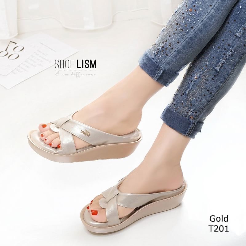 งานขายดี มาเพิ่มครบสี พร้อมส่งคร้า!! พื้นนิ่มมากๆๆกับ รองเท้าส้นเตารีด เพื่อสุขภาพ น้ำหนักเบา สวมใส่ง่าย แมทส์ชุดเก๋ เรียบ ดูแพงเลยจร้า!!