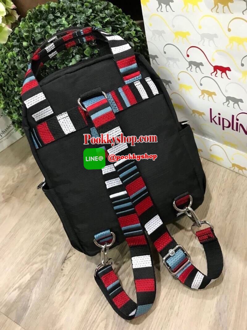 NEW ARRIVAL! KIPLING 2WAYS MINI BACKPACK กระเป๋าสะพาย 2Ways วัสดุ Nylon & Polyester 100% มีหูหิ้วปั้มแบรนด์เเละสายสะพายยาวหลากสีเลื่อนปรับได้ถอดได้ สามารถถือหรือสะพายได้หลายแบบไม่จำเจ จะสะพายไหล่ สะพายเฉียง Crossbody หรือจะคล้องสายเป็นเป้สะพายหลัง Backpac
