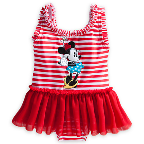 zMinnie Mouse Deluxe Tutu Swimsuit for Baby (Size 18-24 month)