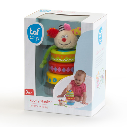 TafToys stacker Kooky Stacker สำหรับน้อง 9 เดือนขึ้นไป