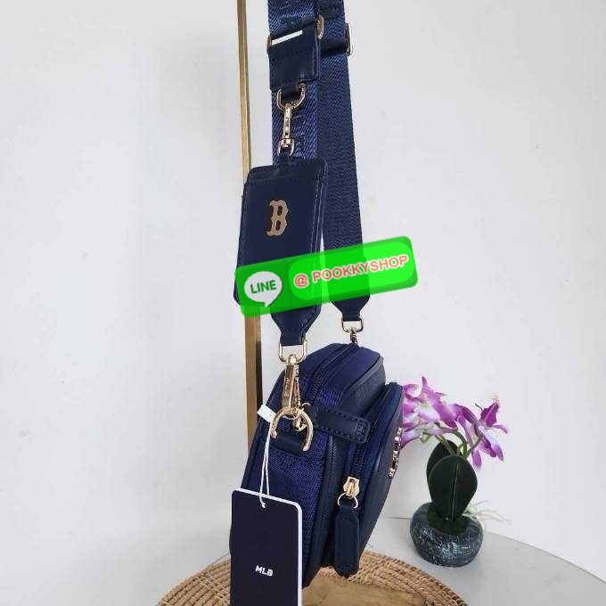 กระเป๋าNY สะพายข้าง ใส่โทรศัพท์ได้ทุกรุ่น แถมที่ใส่บัตร สายสปอร์ตปรับระดับได้