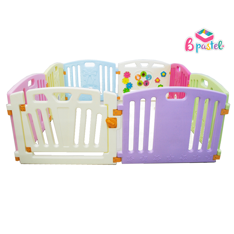 คอกกั้นเด็ก BPastel size L รั้วกั้นเด็ก ราคาถูก คอกกันเด็ก รั้วกันเด็ก คอกเด็ก ที่กั้นเด็ก ที่กันเด็ก