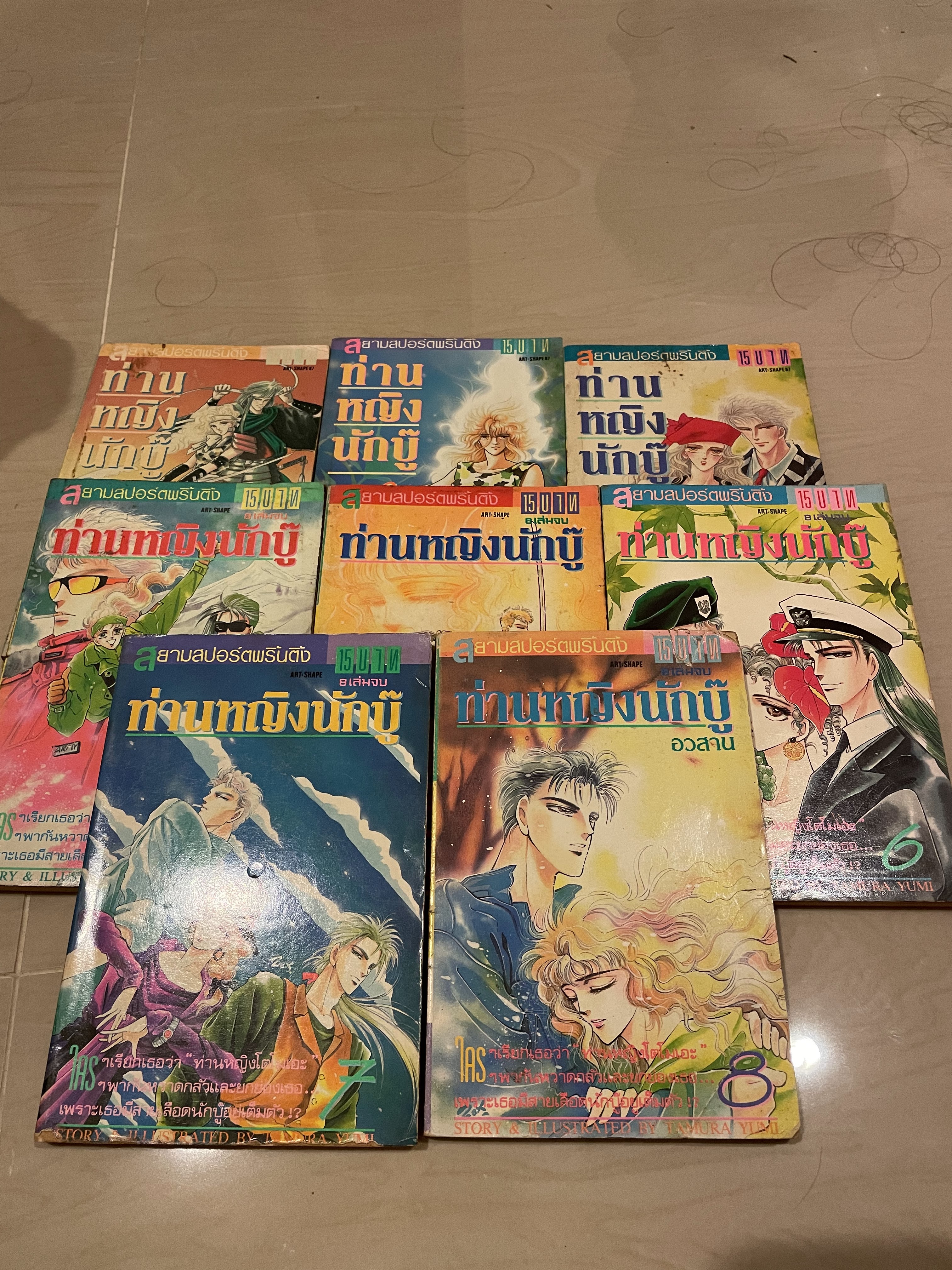 ท่านหญิงนักบู๊ เล่ม 1-8 จบ