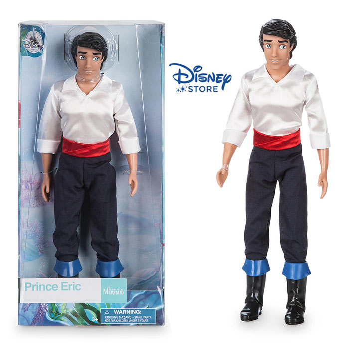 ฮ Prince Eric Classic Doll - The Little Mermaid - 12'' ของแท้ นำเข้าจากอเมริกา