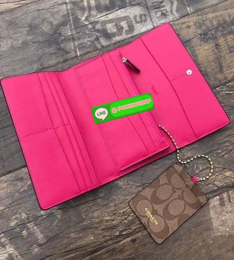 Coach TRIFOLD WALLET IN SIGNATURE (COACH F53763)