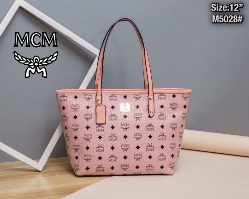 กระเป๋าสะพาย MCM งานพรีเมี่ยม ปั้มครบ พร้อมถุงผ้า