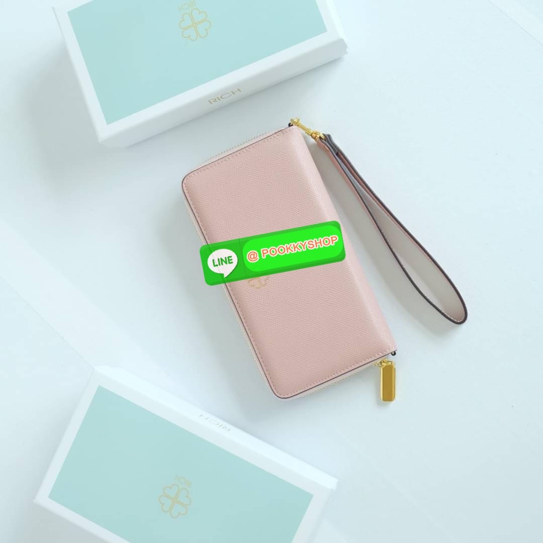 KEEP • Super Rich Collection 8 ( Long Wallet )• กระเป๋า สตางค์ขนาดยาว ซิปรอบ ภายใน จุของคุ้ม ใส่บัตร ใส่มือถือ มีช่องใส่เหรียญแยกอีกด้าน ใส่แบงค์พันได้ไม่ต้องพับ ใบจริงสวยมาก ได้ไปรับทรัพย์ทวีคูณแน่นอนค่ะ Don’t miss !!