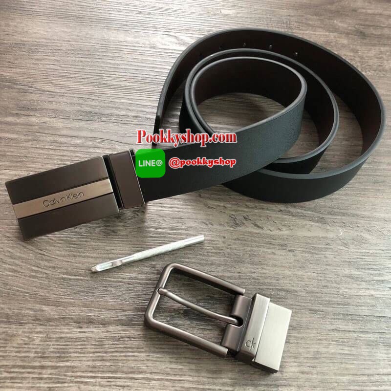 Calvin Klein Belt and Buckle Set เซตสุดคุ้ม!! เข็มขัด + หัวเข็มขัด 2 ชิ้น จะมอบเป็นของขวัญหรือใช้เองก็แนะนำเลยค่าา