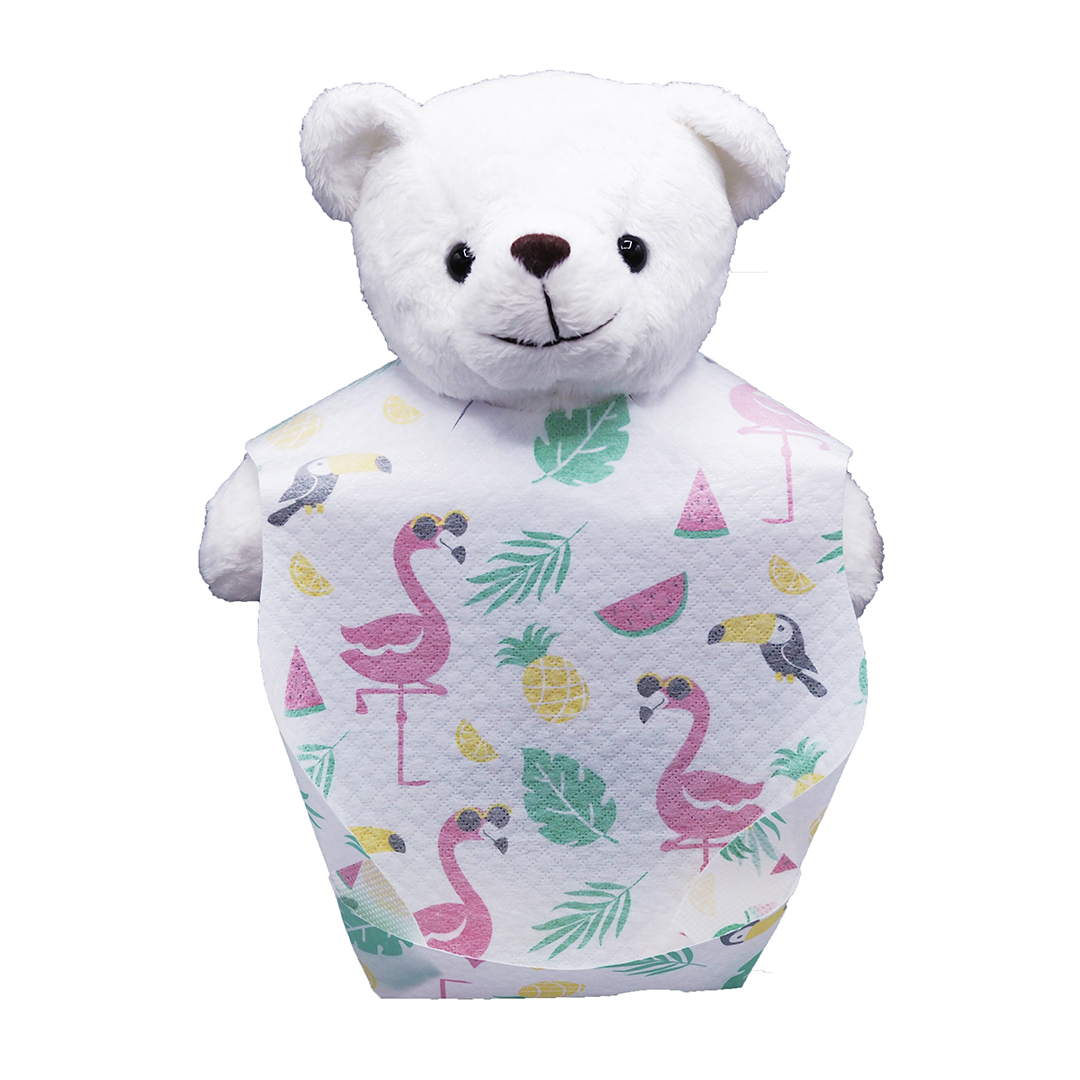 Moby ผ้ากันเปื้อนแบบใช้แล้วทิ้ง Diposable bibs (20 pcs)