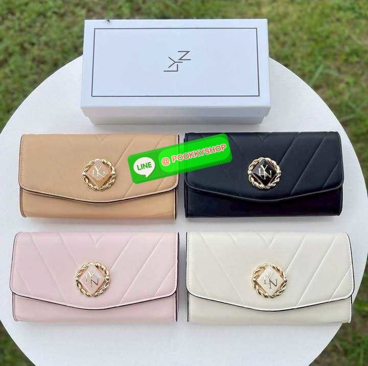 กระเป๋าสตางค์ลิน Lyn ใบยาว คอลใหม่
