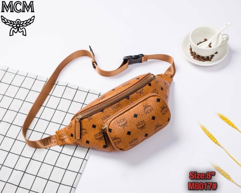 กระเป๋าคาดอก คาดเอว MCM งานพรีเมี่ยม ปั้มครบ พร้อมถุงผ้า
