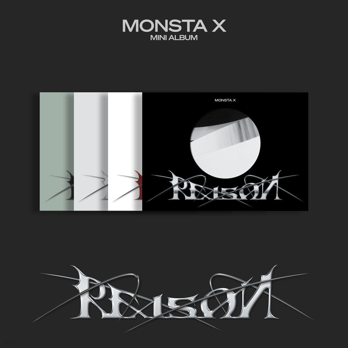 MONSTA X 12th Mini Album - REASON (Random Ver.)