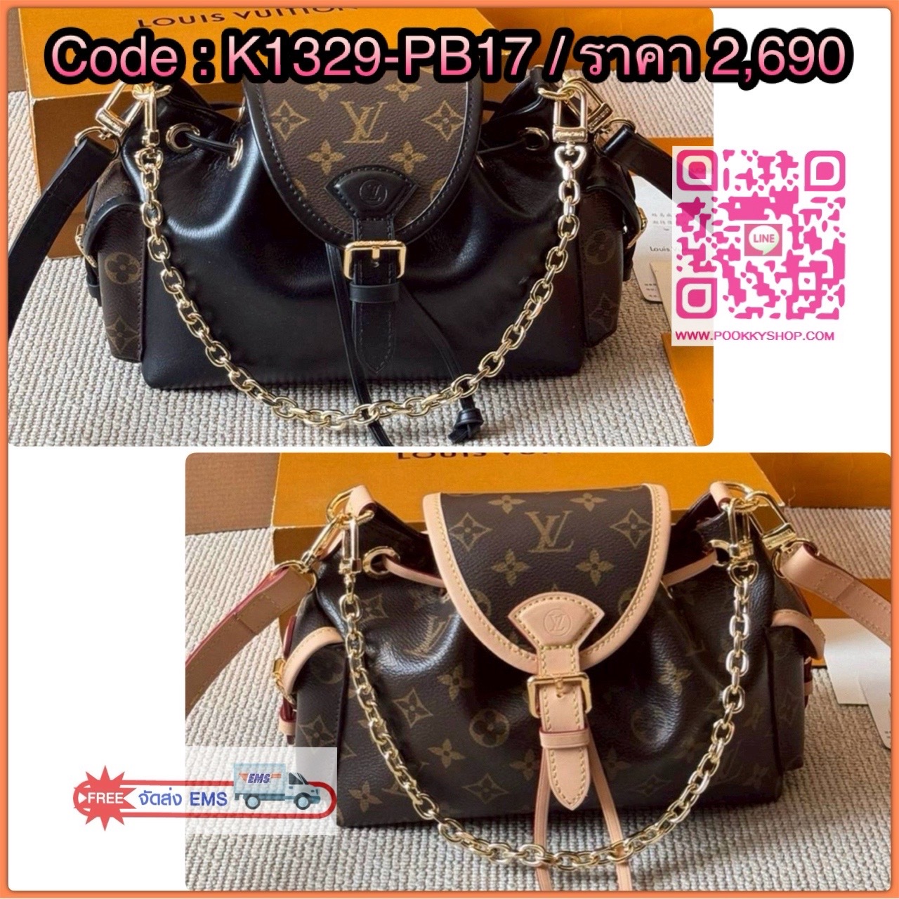 LV Odyssee bag Monogram Canvas กระเป๋าสะพายดีไซน์ใหม่งานหนังแคนวาสแท้ คอลเลกชันประจำฤดูกาล Pre-Fall 2025 ออกแบบมาเพื่อเชิดชูมรดกล้ำค่าที่สืบทอดจากรุ่นสู่รุ่น ดีไซน์ทันสมัยใช้งานได้ทุกวัน Monogram แคนวาสเป็นเอกลักษณ์ ยกระดับด้วยตัวล็อกสีทองและสายโซ่ตกแต่งแ
