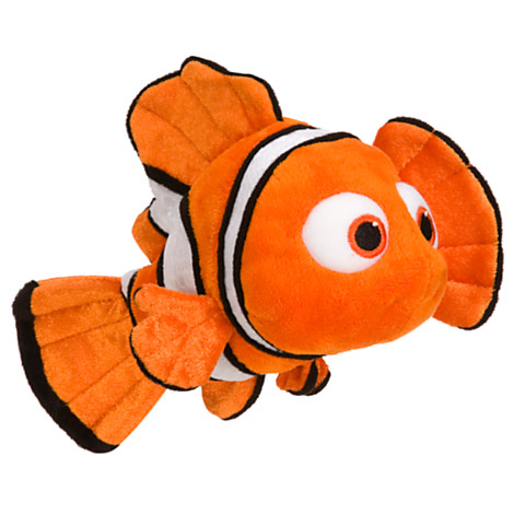 Z Nemo Plush - Finding Nemo - Mini Bean Bag - 9''