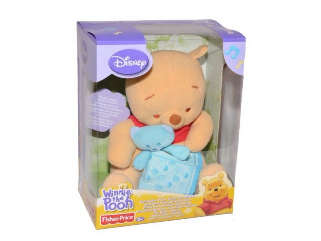 Z หมีพูห์ (Pooh) ตุ๊กตา กล่อมนอน Disney มีเสียงเพลง มีไฟ ช่วยกล่อมลูกน้อยให้นอนง่าย,ของขวัญ