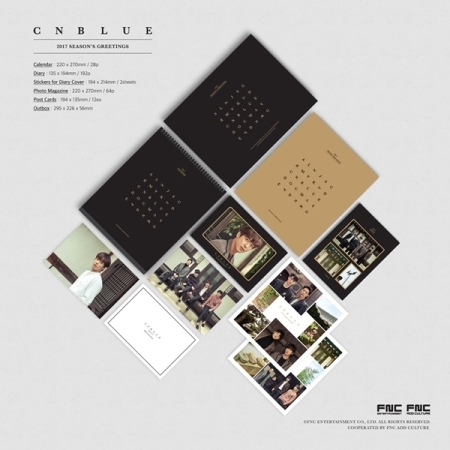 CNBLUE CN BLUE 2017 SEASON'S GREETINGS