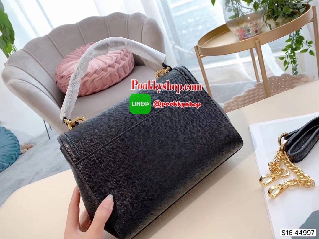 MICHAEL MICHAEL KORS Saffiano Leather สีดำ(มีสีเดียว) 100% Saffiano Leather