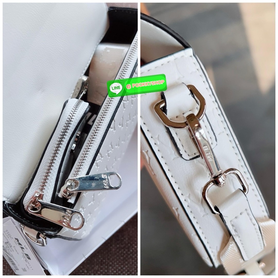 NEW IN! ใบจริงน้องสวยมากๆ คุ้มแก่การมีติดตัว! MLB MONOGRAM EMBO CROSS BAG 💌พร้อมส่ง! ใครมีแล้วหรือจะมีเพิ่มหรือซื้อเป็นของขวัญให้เพื่อนๆรุ่นนี้ไม่ทำให้ผิดหวังค่ะ หนังแท้อย่างดี ปั้มลายแบรนด์ทั้งใบ