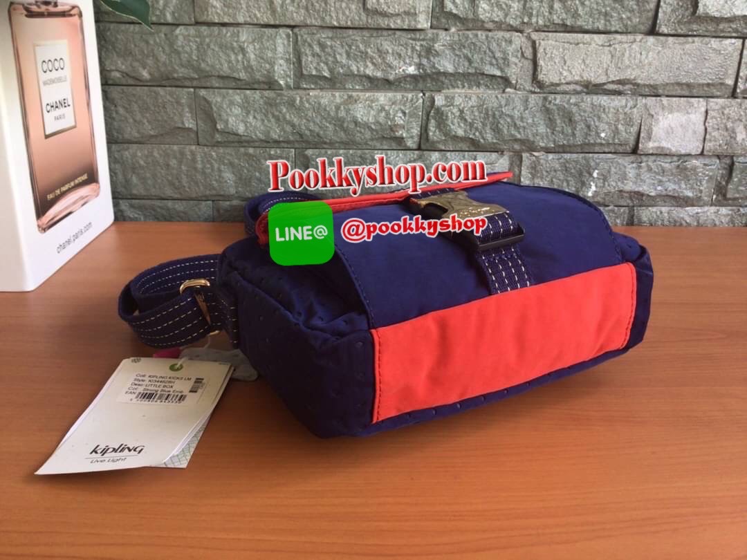 🚚 พร้อมส่ง 🚚 Kipling Little Box Kicks Lm Bag K13446 คอลเลคชั่นใหม่ล่าสุดสไตล์ Shoulder bag ขนาดกำลังน่ารัก ด้านหน้าออกแบบน่ารัก ช่องใส่ของด้านหน้า 1 ช่อง เปิดปิดด้วยตัวล็อคทันสมัย อะไหล่ปั้มแบรนด์ ช่องหลักใช้งานเปิดปิดด้วยซิปรูด ที่จับซิปป
