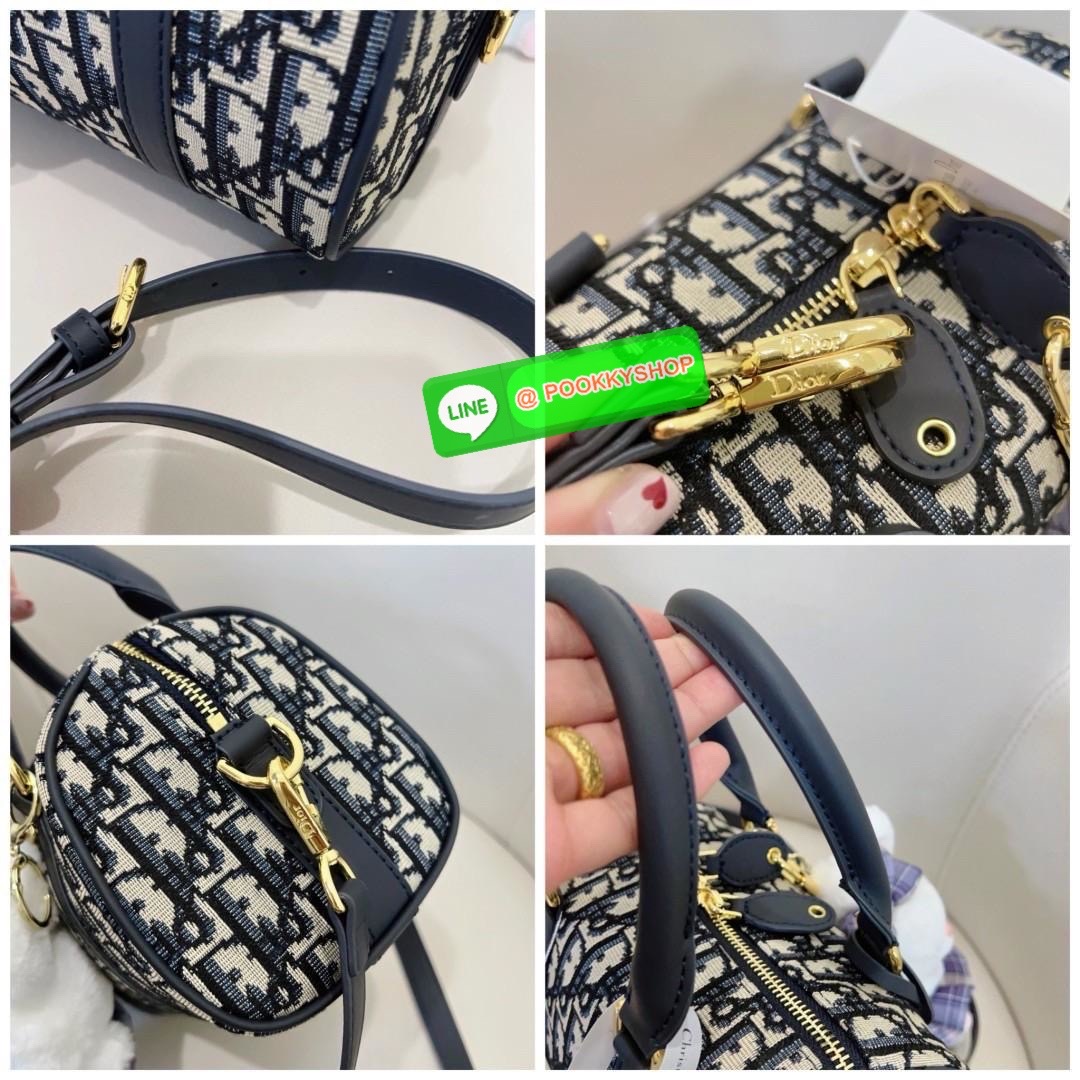 ต้องบอกว่าใบจริงสวยมากๆกับรุ่นนี้ ไม่ผิดหวังแน่นอน DIOR GROOVE BAG 2025 🔖มีไม่มากแล้วน๊าา หมดแล้วหมดเลย ใบกลาง สวยตามๆเซเลปในไทยและ ตปท.กันเลยค่ะ กับกระเป๋าจากDior วัสดุJacquard ทอลายแบรนด์ตัดขอบด้วยหนังแท้เนื้อแมทสุดคลาสสิค