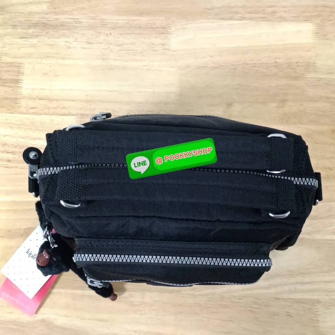 KIPLING Square Handbag & Shoulder bag กระเป๋าถือหรือสะพายข้าง ขนาดกลาง วัสดุ Polyester 100%