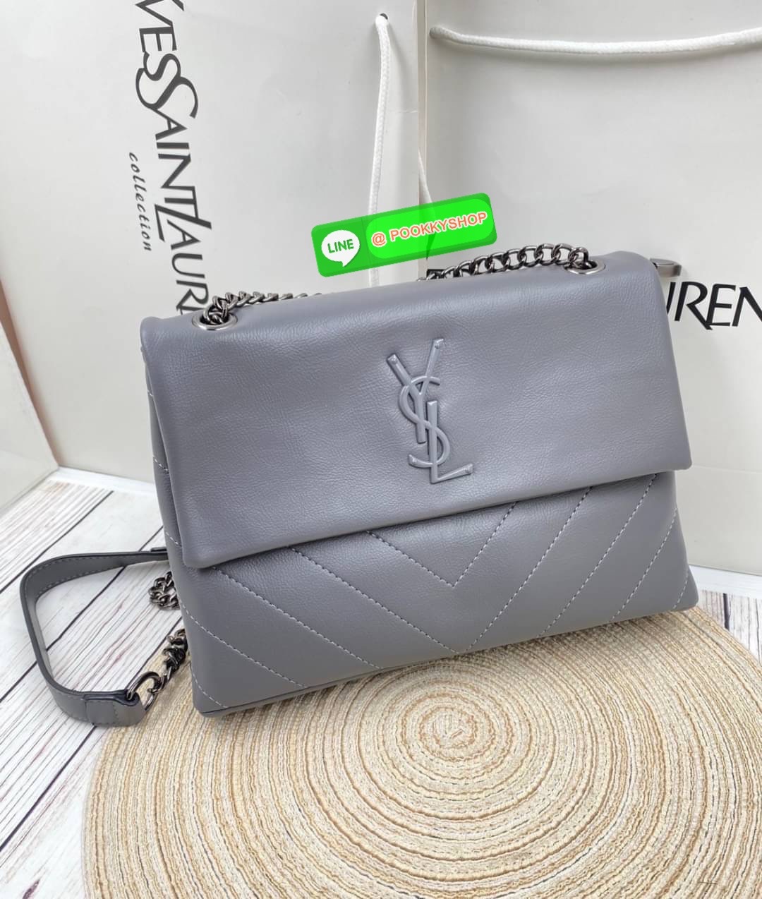 SAINT LAURENT Large Sunset Shoulder Bag