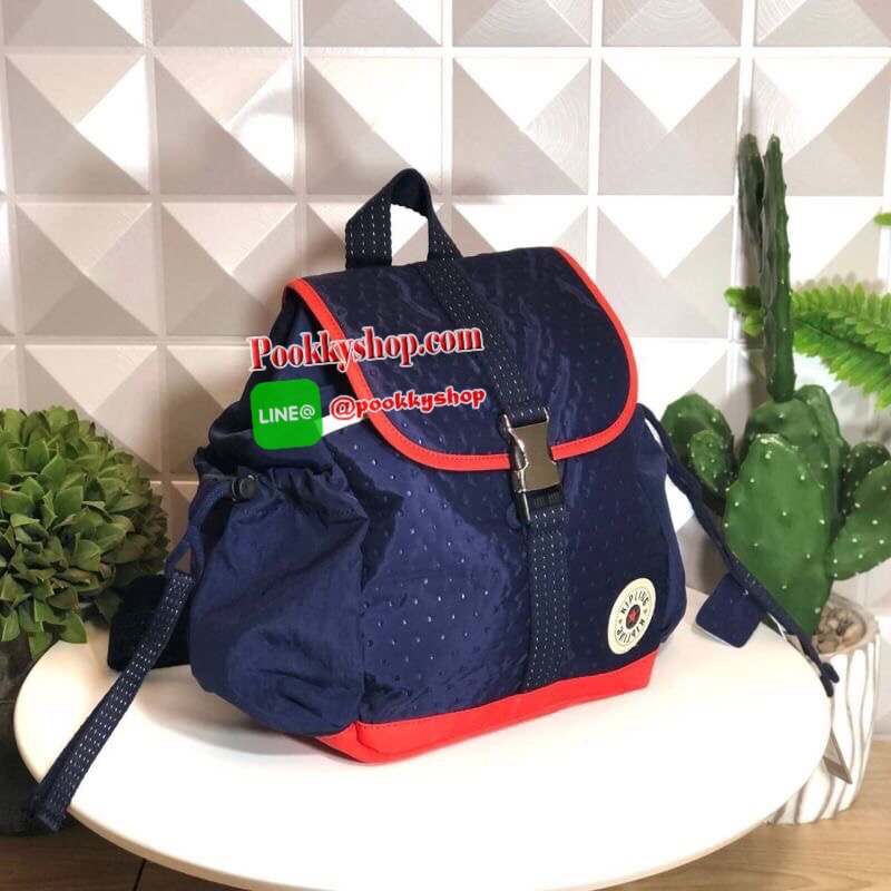Kipling ESILE Small Backpack with buckle closure กระเป๋าเป้รุ่นใหม่ล่าสุด collection ใหม่สุดน่ารัก ขนาดกำลังพอเหมาะสำหรับใส่ของระหว่างวัน และช่องจัดเก็บอีกหลากหลายรูปแบบ ดีไซน์สวยนับเป็นอีกหนึ่งกระเป๋าเป้ที่พร้อมให้คุณได้สะพายออกไปข้างนอกได้ทุกวันอย่างมั่