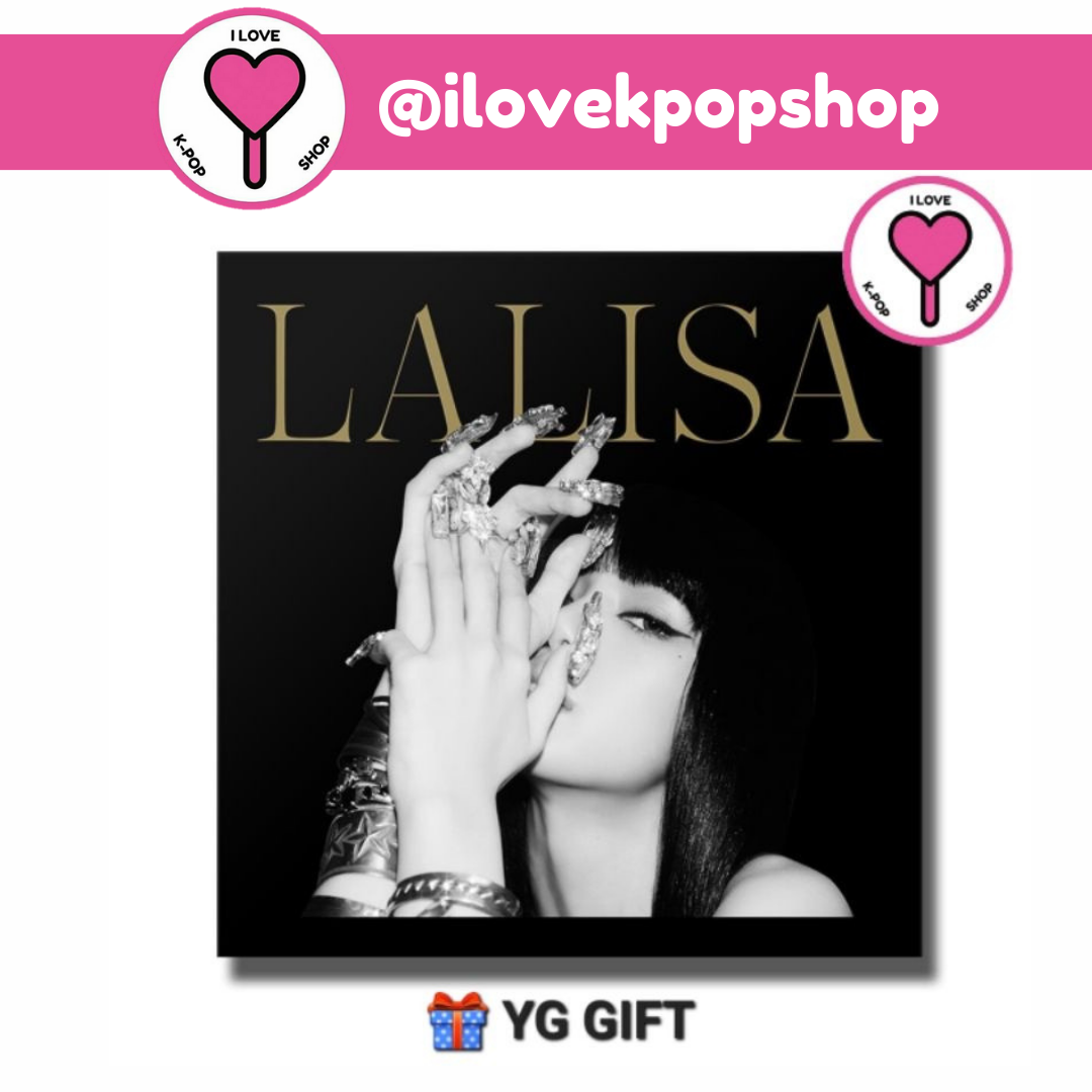 พร้อมส่ง LISA FIRST SINGLE VINYL LP LALISA [LIMITED EDITION] YG GIFT