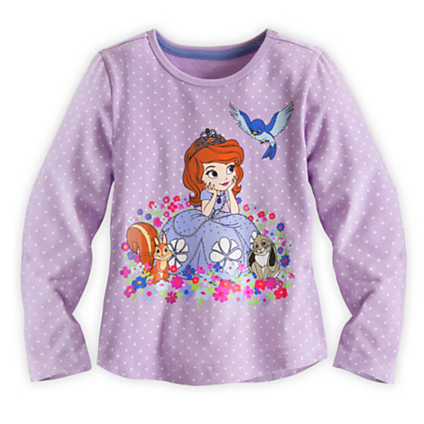 z Sofia Long Sleeve Tee for Girls ของแท้ นำเข้าจากอเมริกา