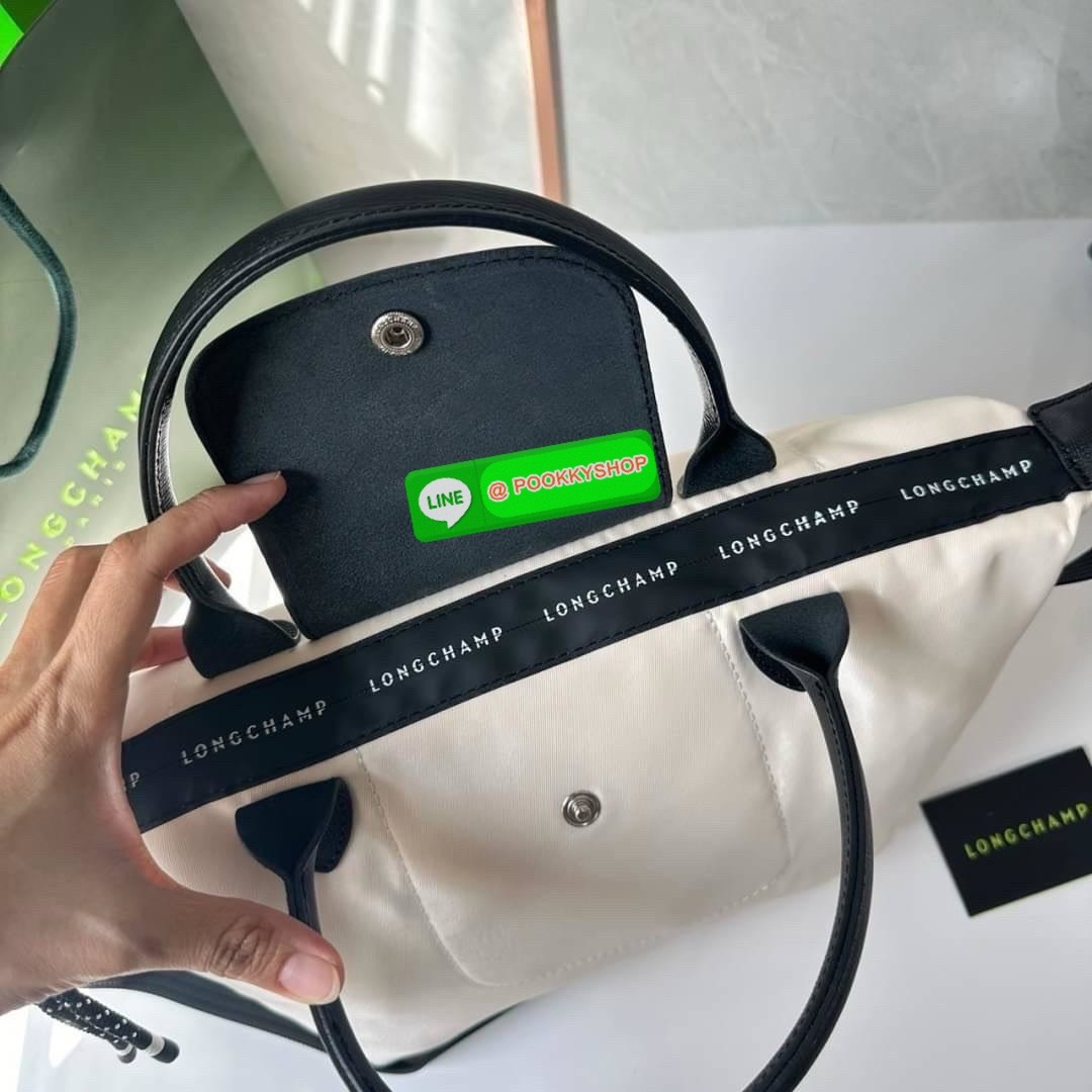 LONGCHAMP LE PLIAGE ENERGY MEDIUM HANDBAG 🔖กระเป๋าสะพายไหล่/ถือ คอลเลคชั่นใหม่สไตล์เรียบหรู ขนาดกลางจุของได้เยอะ