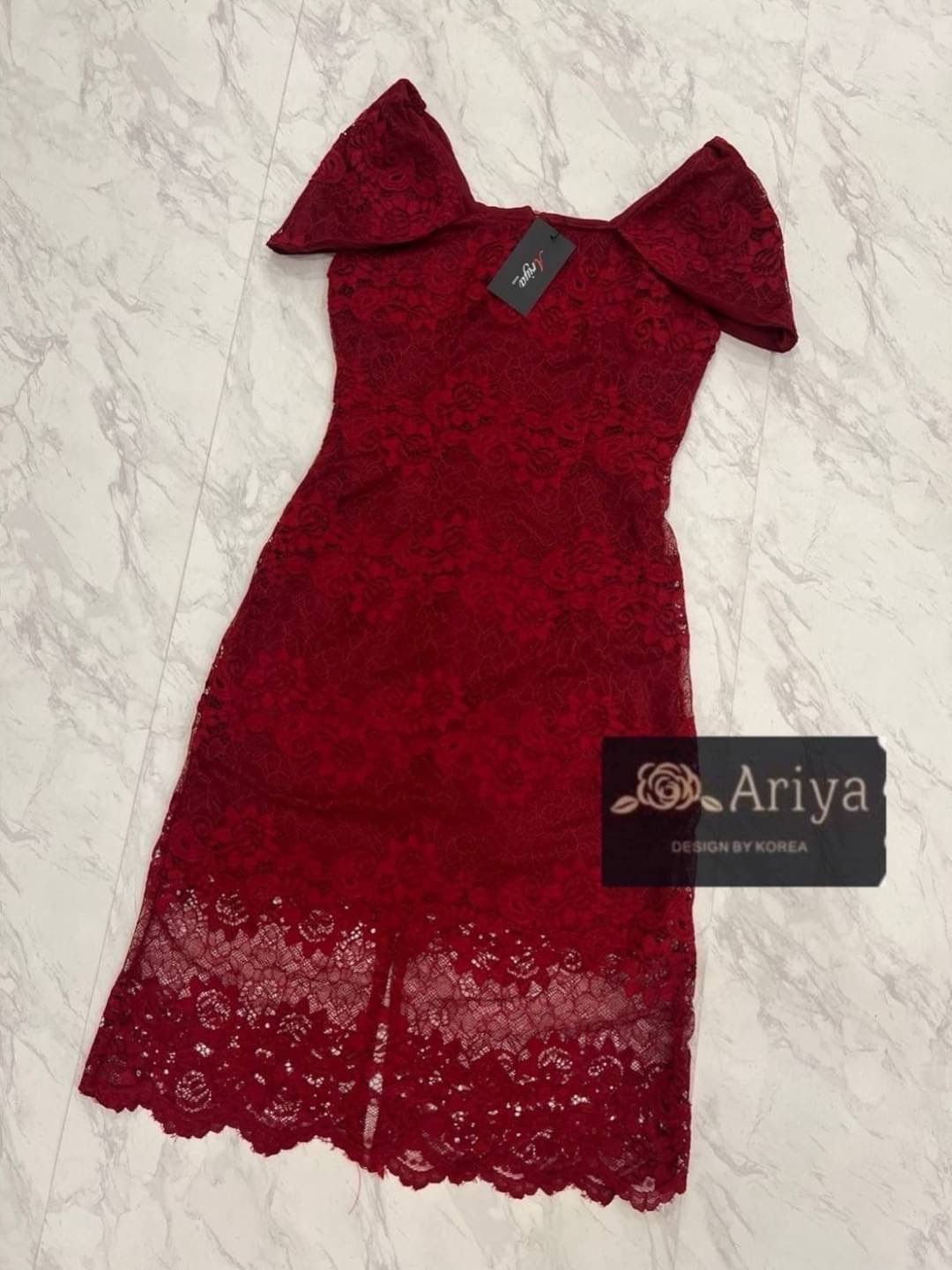 เดรสผ้าลูกไม้ ทรงสวย มาพร้อมมากแม่ใส่สบายใส่ทำงาน ความสวยเป๊ะจัดเลย ใส่เที่ยว. งานหรูดูแพง