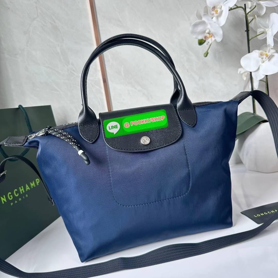 LONGCHAMP LE PLIAGE ENERGY MEDIUM HANDBAG 🔖กระเป๋าสะพายไหล่/ถือ คอลเลคชั่นใหม่สไตล์เรียบหรู ขนาดกลางจุของได้เยอะ