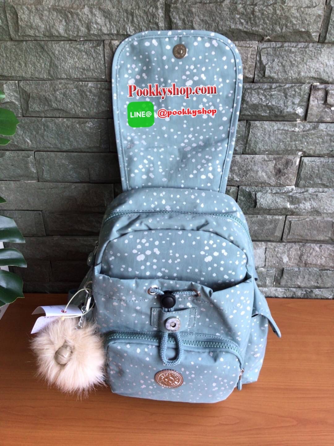 🚚 พร้อมส่ง 🚚 Kipling City Pack Mini Backpack รุ่น K12671 จาก Mayday collection วัสดุ Polyamide100% กันน้ำ แบ่งเป็น 3 ช่องการใช้งาน