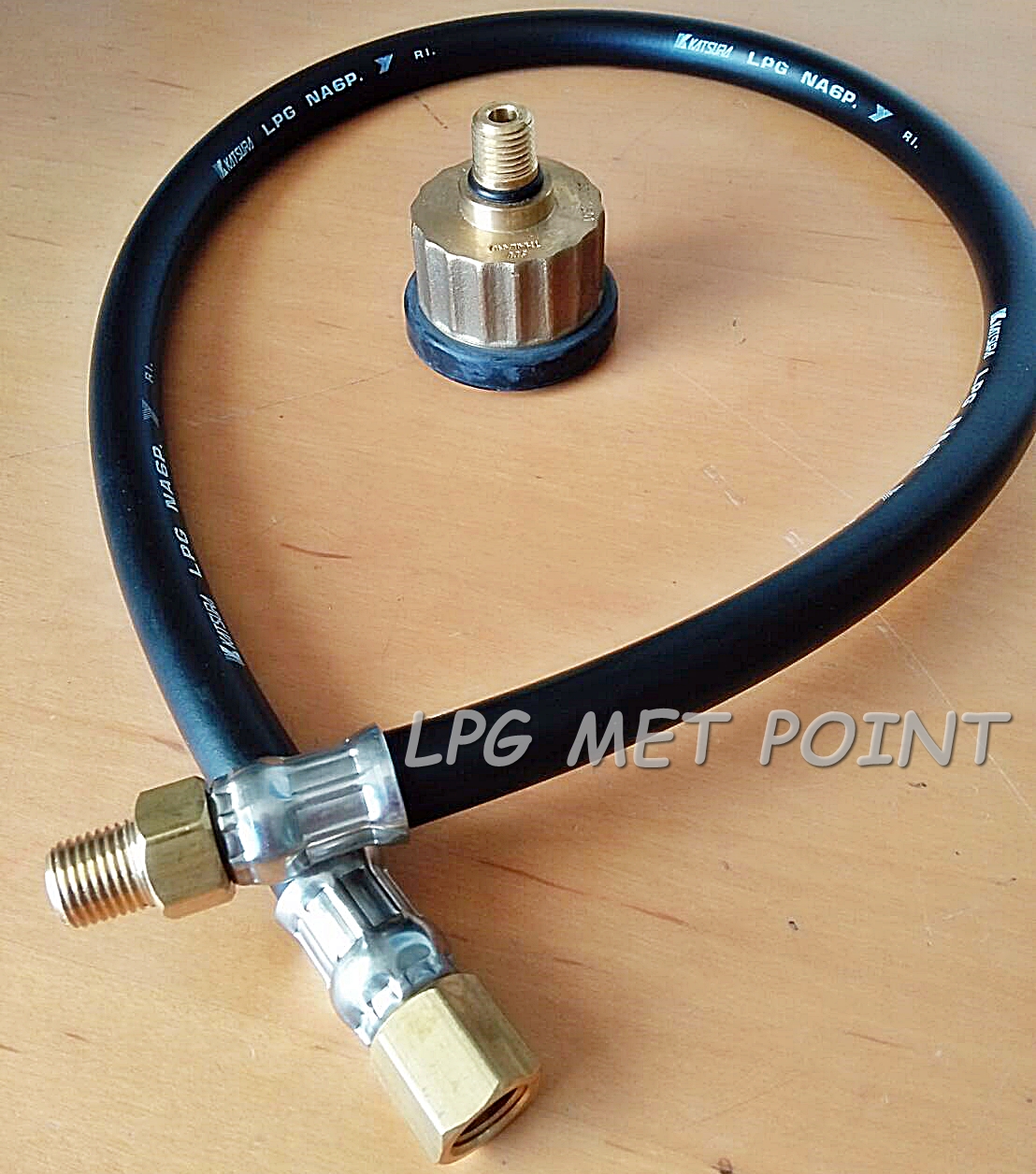 สายแก๊สแอลพีจี LPG Hose ยี่ห้อ Katsura (สำหรับไลน์น้ำแก๊ส)
