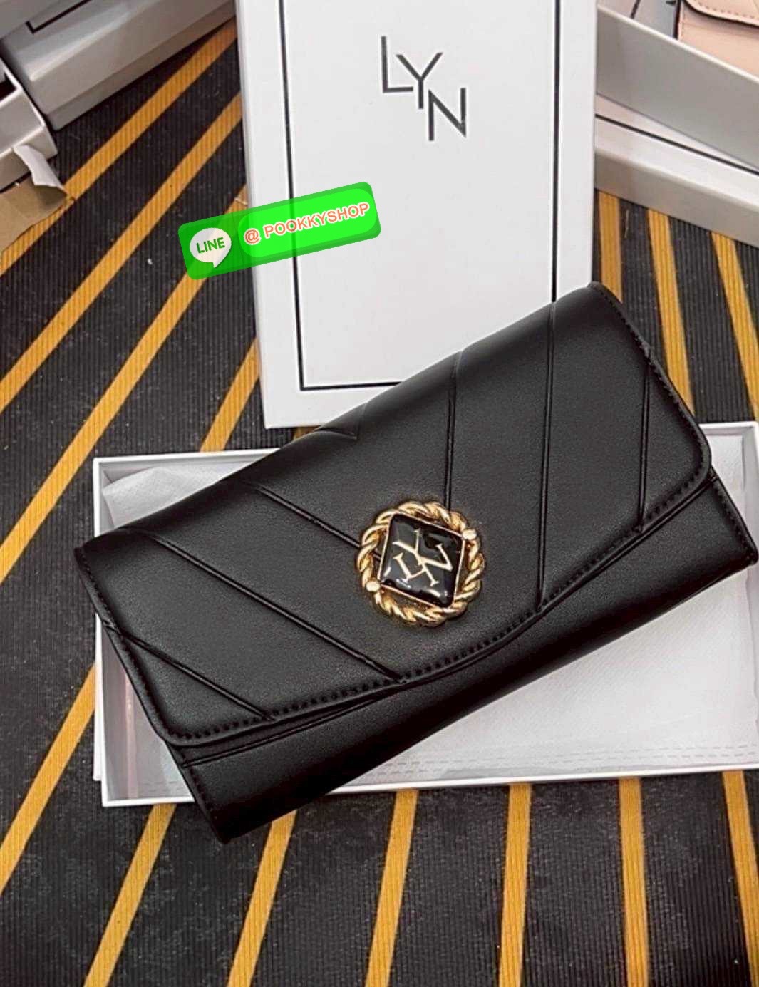 กระเป๋าสตางค์ลิน Lyn ใบยาว คอลใหม่