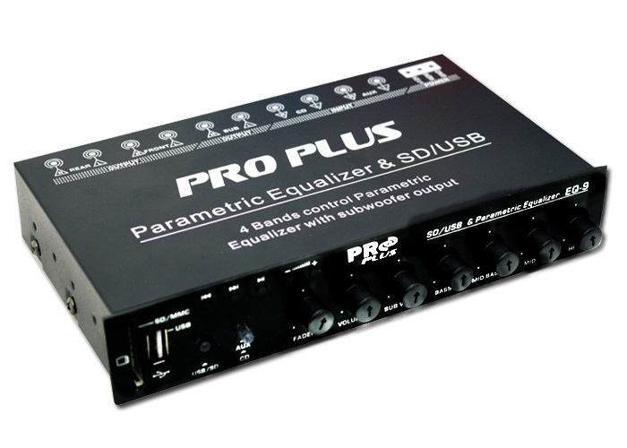 ปรีแอมป์รถยนต์ ยี้ห้อ PROPLUS มี USB