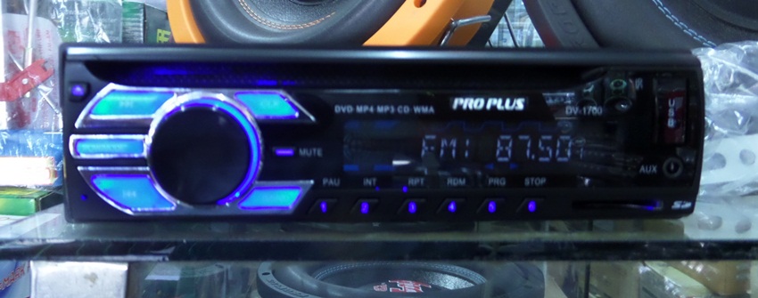 ดีวีดี วิทยุติดรถยนต์ ยี้ห้อ PRO PLUS รุ่น DV1730
