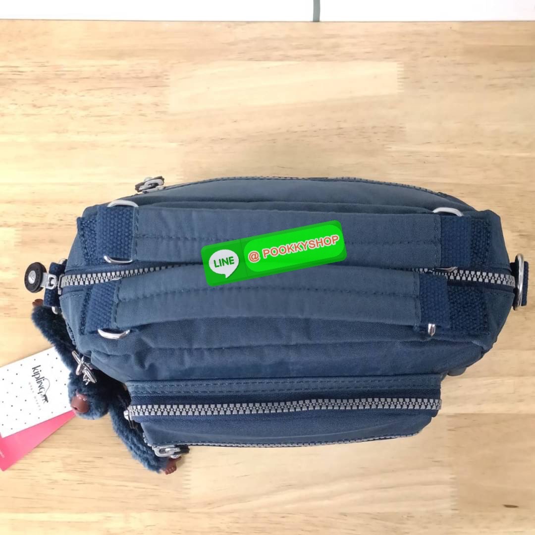 KIPLING Square Handbag & Shoulder bag กระเป๋าถือหรือสะพายข้าง ขนาดกลาง วัสดุ Polyester 100%