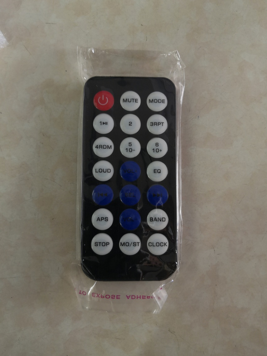 วิทยุติดรถยนต์ เครื่องเล่น 1 din USB และ SD CARD พร้อมระบบ BLUETOOTH (no cd)