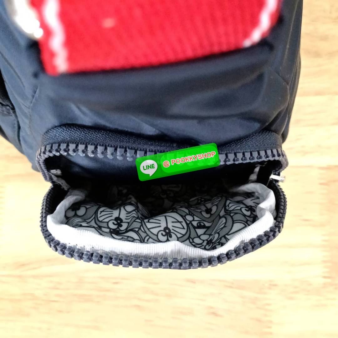 Kipling GABBIE Mini Doremon Blue กระเป๋าสะพายข้างรุ่นใหม่จาก Kipling X Doremon Collection วัสดุด้านนอก Nylon + ซับใน Polyester