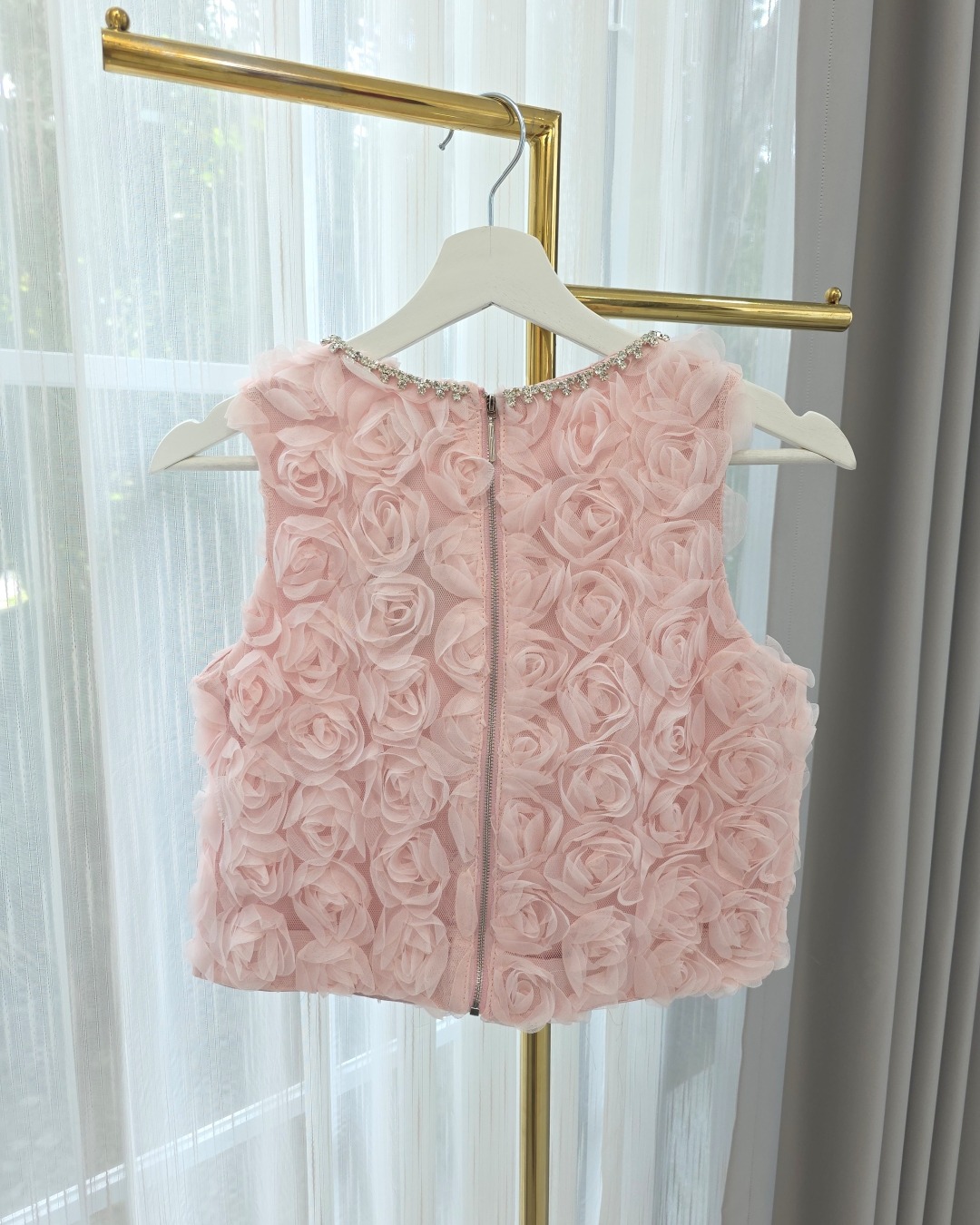 ชุดเซทแฟชั่น เซ็ตเสื้อแขนกุดทรงหลวม+กระโปรงทรงสอบ