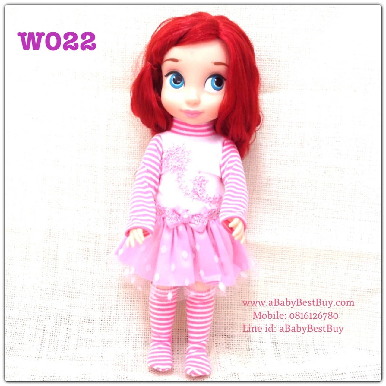 เสื้อผ้า Disney Animators' Collection Doll - 16'' (พร้อมส่ง)