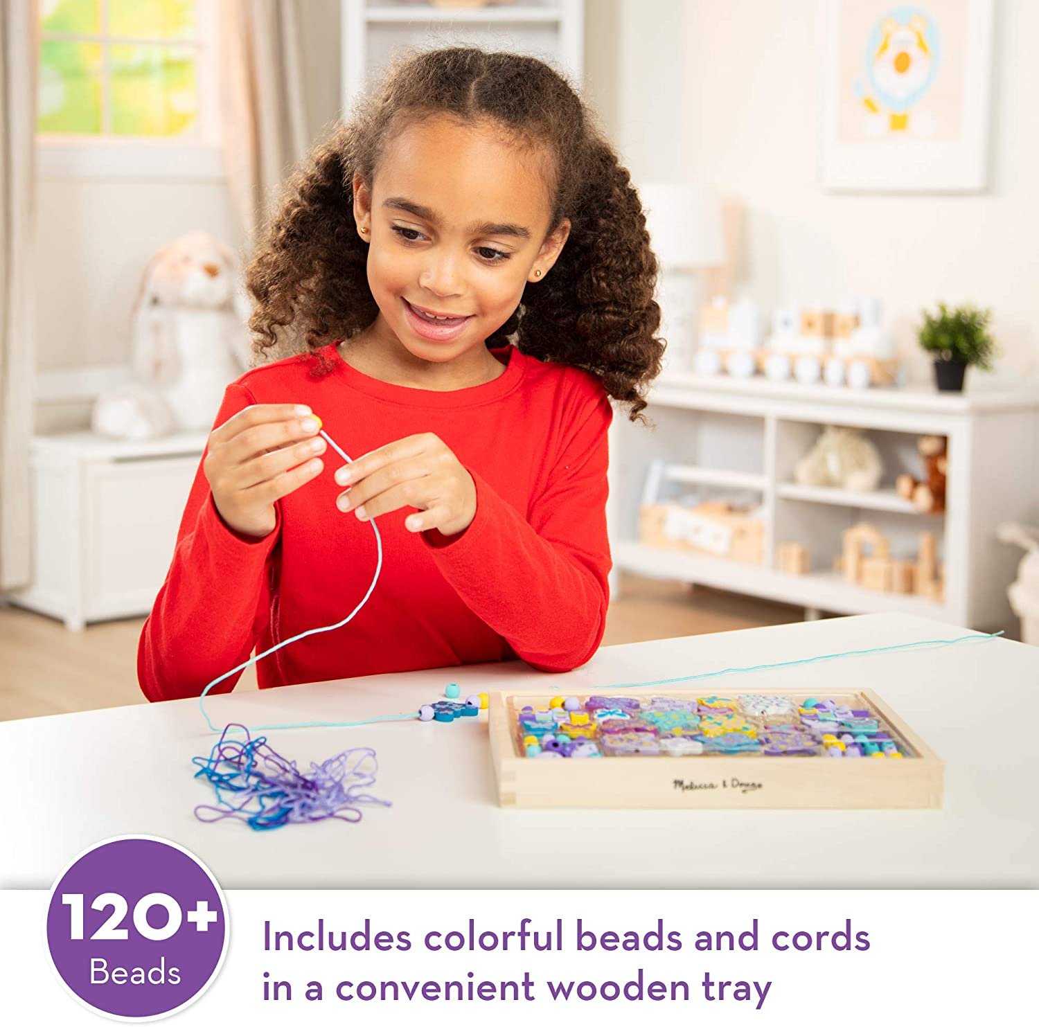 Melissa and Doug Wooden Bead Set DIY