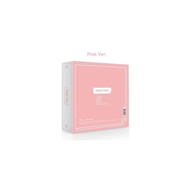 TWICE 2ND MINI ALBUM - PAGE TWO [PINK VERSION]