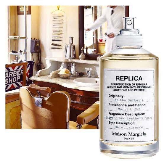 น้ำหอม Replica At the barber's madrid , 1992 EDT 100ml.