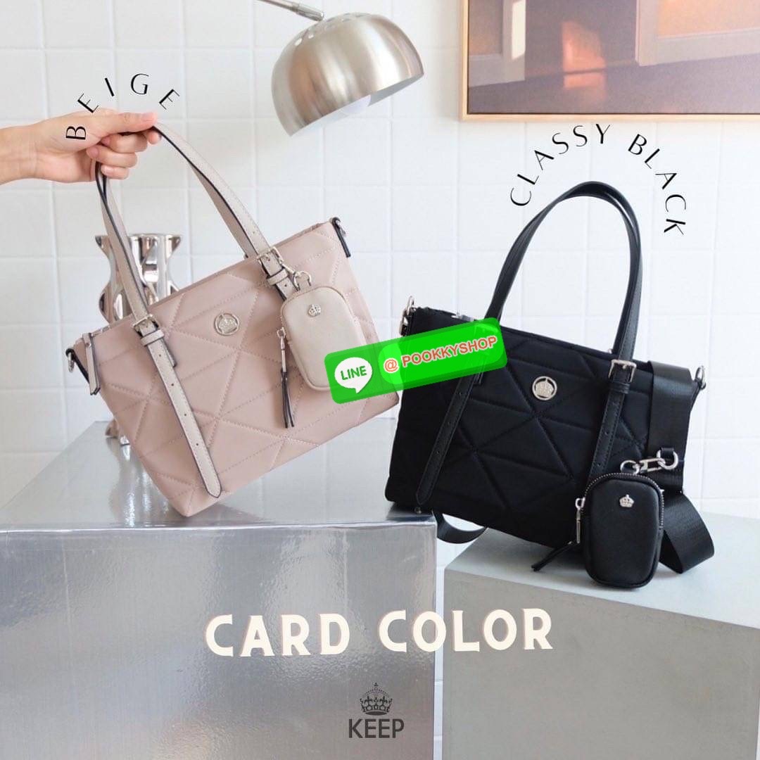 👑รุ่นขายดีล่าสุด กระเป๋า รุ่น COZY ทรง 𝗦𝗛𝗢𝗣𝗣𝗜𝗡𝗚 𝗕𝗔𝗚 size M (กลาง) ที่ผลิตจากวัสดุ Signature ของทางแบรนด์ 𝗡𝗬𝗟𝗢𝗡 𝗡