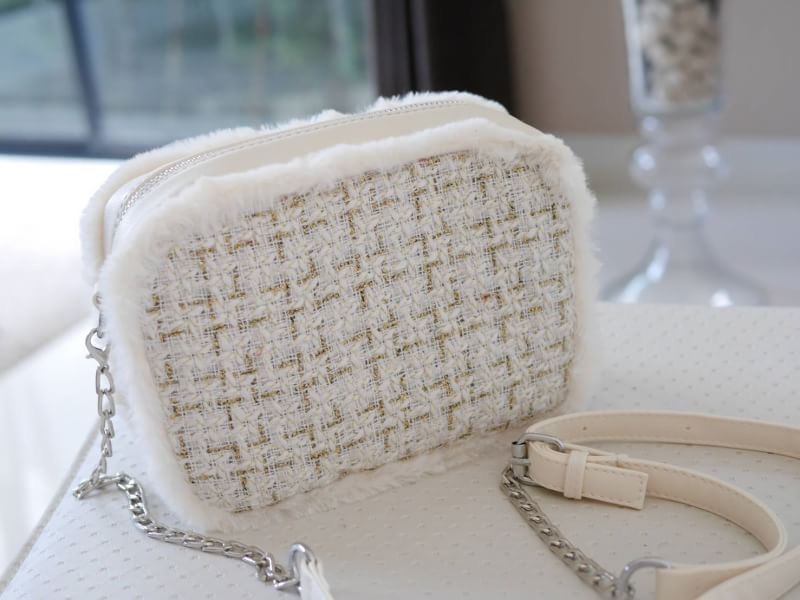 กระเป๋าแฟชั่น นำเข้า BY "BKK.BASIC♡" รุ่น "TWEDDY BOX" กระเป๋าทรง CROSSBODY