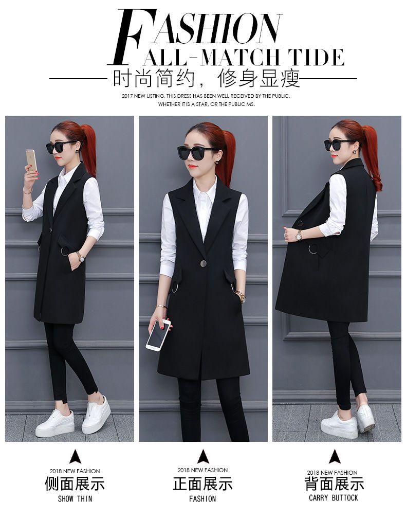 เสื้อสูทนำเข้า : เสื้อกั๊กสูทแฟชั่น เสื้อกั๊กแฟชั่น สีเขียว เสื้อสูทแขนกุด เนื้อผ้า Polyester งานสวย คุณภาพดี มีซับใน ใส่สบาย ทรงเนี๊ยบ งานสวยเหมือนแบบ 100 % ค่ะ คอปก ติดกระดุมเม็ดเก๋ รูปทรงสุดหรู ตัวยาวคลุมสะโพก ใส่ทำงานได้ หรือ ใส่เที่ยวก็เก๋ๆ มีกระเป๋า