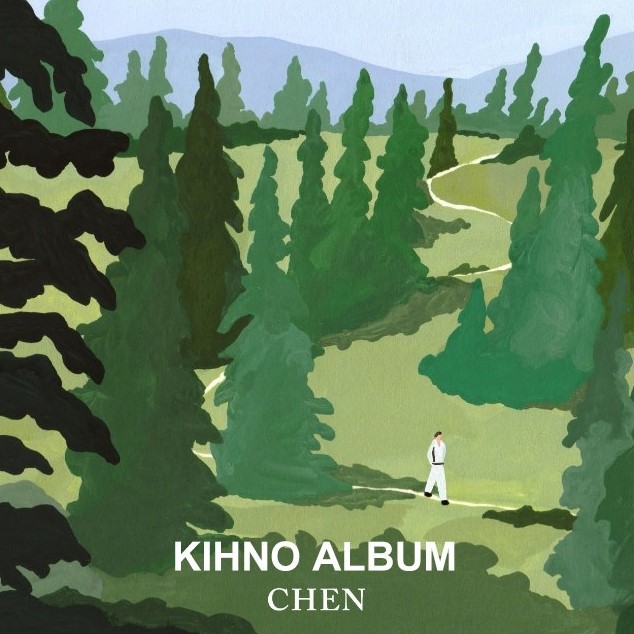 [KIHNO] CHEN 1st Mini Album - April, and Flower (사월, 그리고 꽃) Kihno Kit
